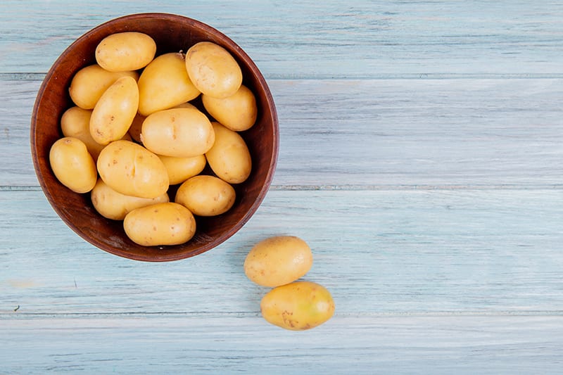 Potatoes in a Bowl