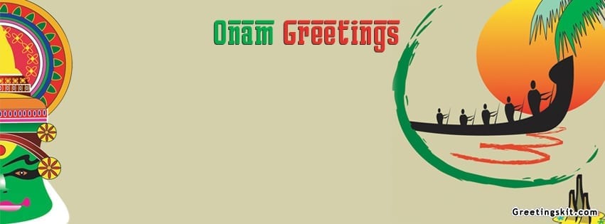 Onam Greetings FB Cover Image