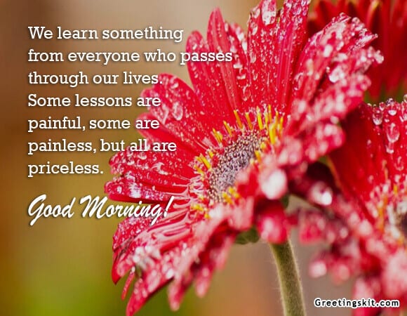 Good Morning – Picture Quotes