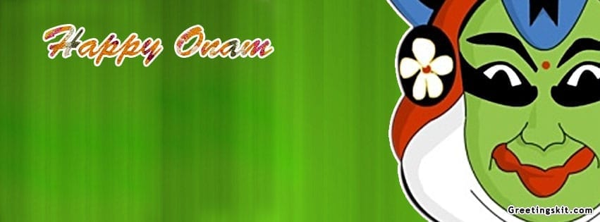 Happy onam fb cover