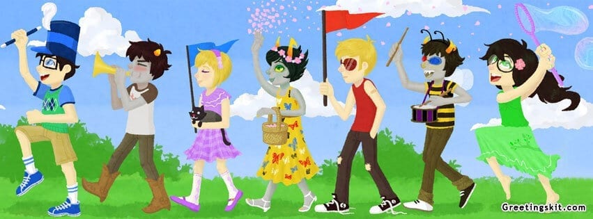 Parade Drawing FB Timeline Cover