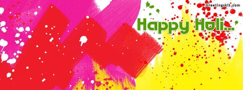 Holi FB Cover