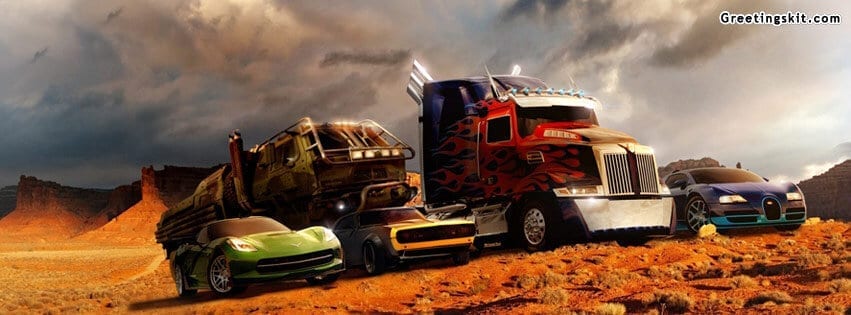 Transformers 4 Autobots FB Cover