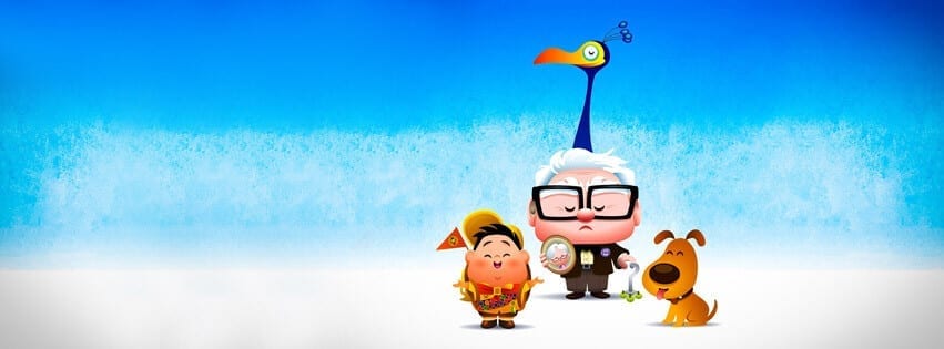 Pixar’s Up FB Timeline Cover