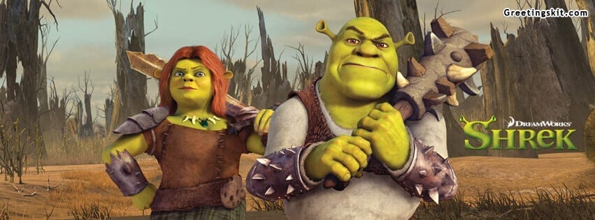 Shrek and Fiona Facebook Timeline Cover