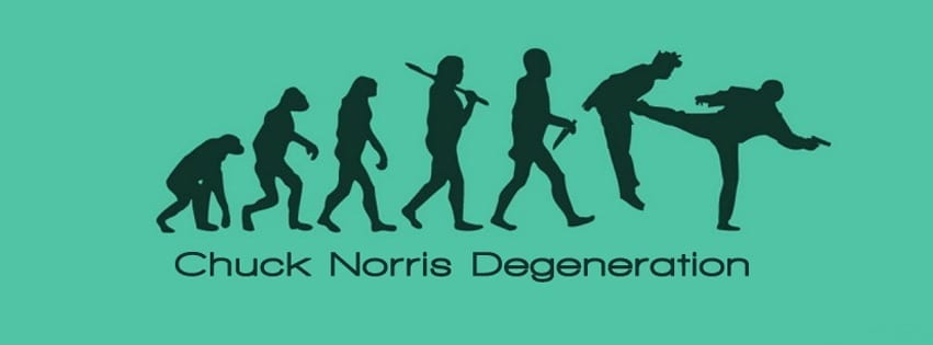 Chuck Norris Degeneration Facebook Timeline Cover