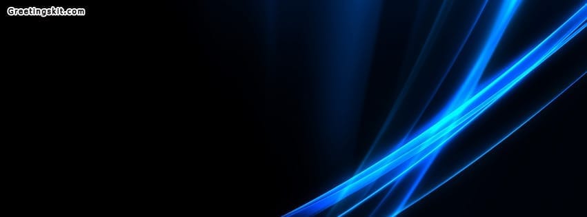 Abstract Blue Facebook Timeline Cover