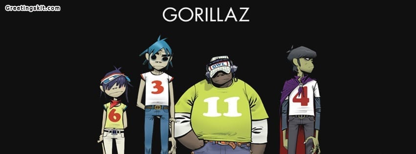 Gorillaz Facebook Cover