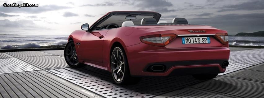 Maserati Supercar Facebook Timeline Cover