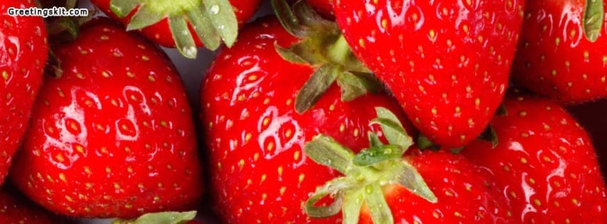 Strawberries FB Timeline Cover