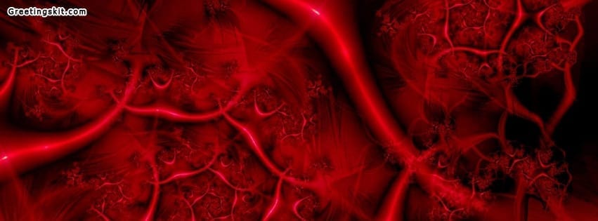 Wall Red Abstract Facebook Timeline Cover