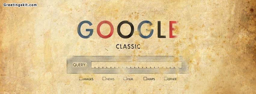 Google Classic Facebook Timeline Cover