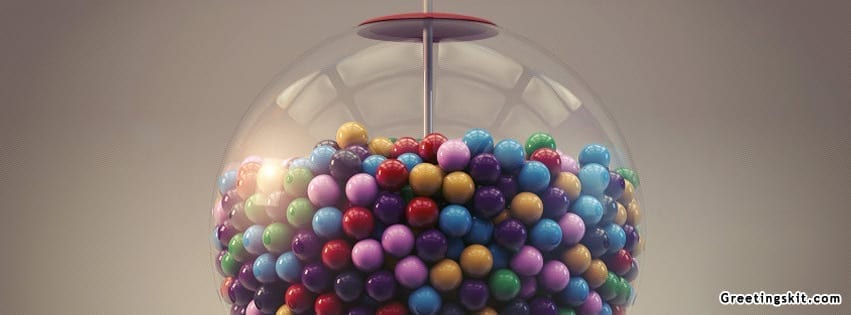 Gum Ball Machine Facebook Timeline Cover