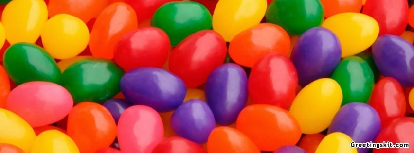 Jelly Beans Facebook Timeline Cover