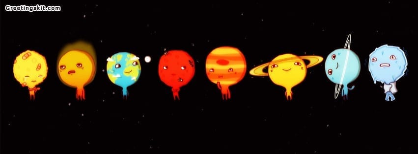 Solar System Facebook Cover