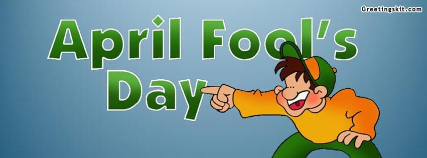 April Fool Facebook Timeline Cover