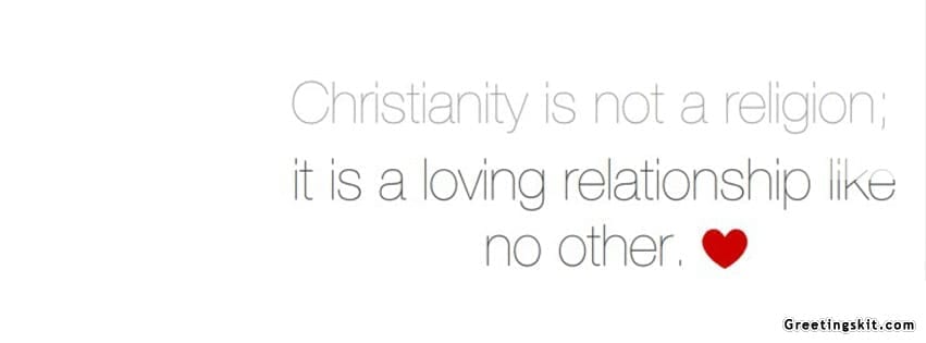 Christianity Quote Facebook Timeline Cover