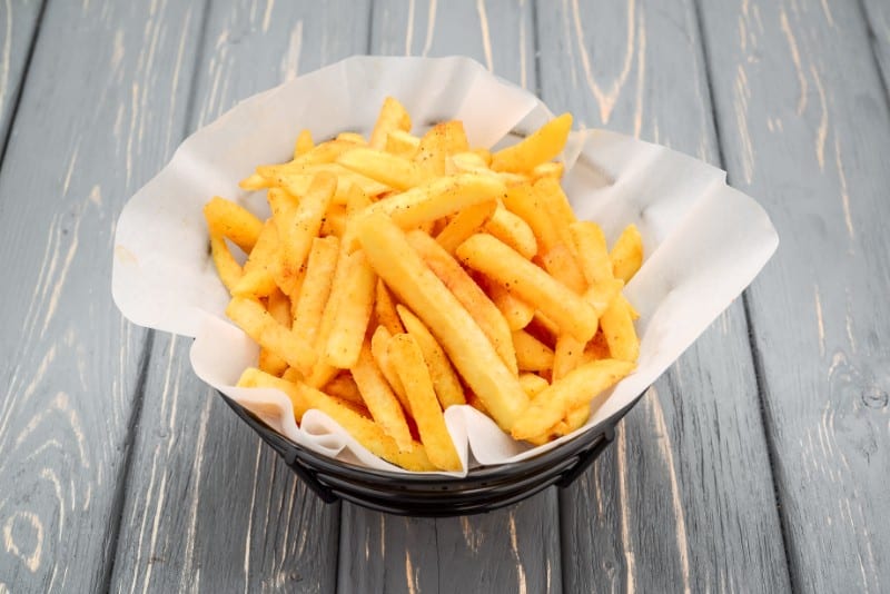 French fries in a bowl